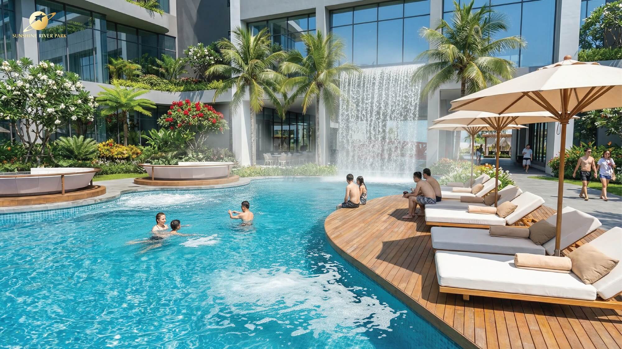 tiện ích dự án sunshine river park ciputra